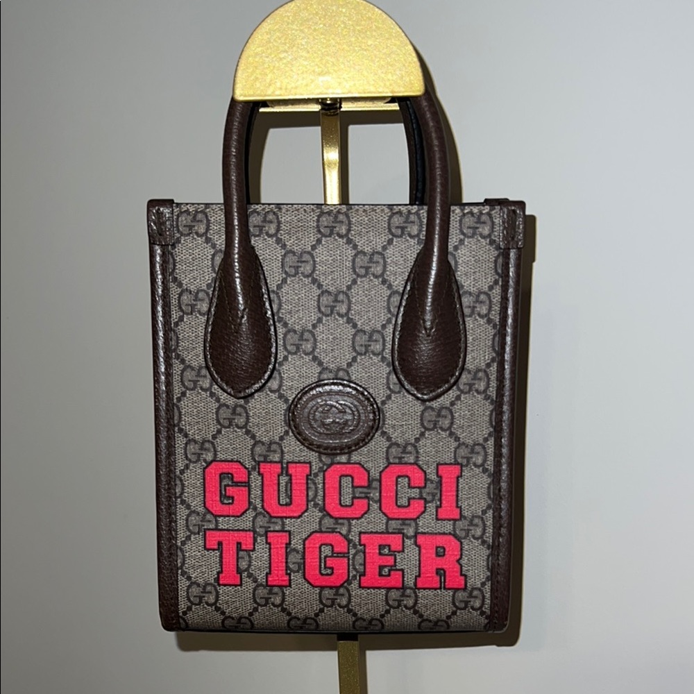 Gucci Tiger Monogram Mini Tote